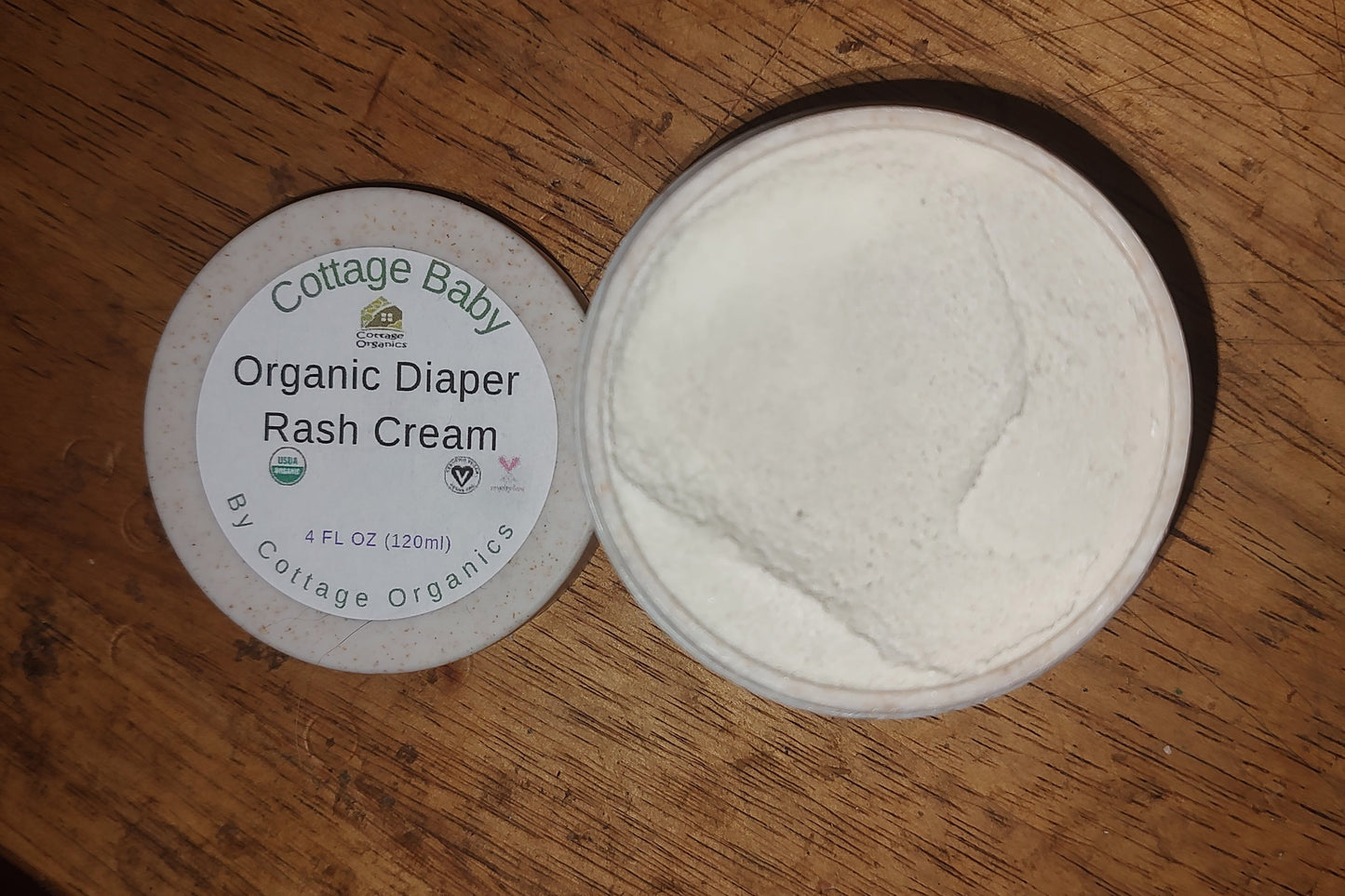 Organic Vegan Diaper Rash Cream