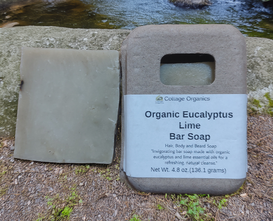 Organic Eucalyptus Lime Bar Soap