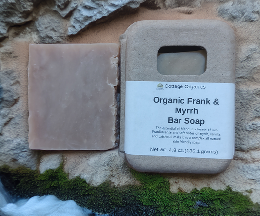 Organic Frank and Myrrh Bar Soap