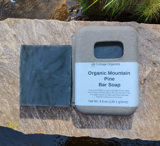 Organic Mountain Pine Bar Soap
