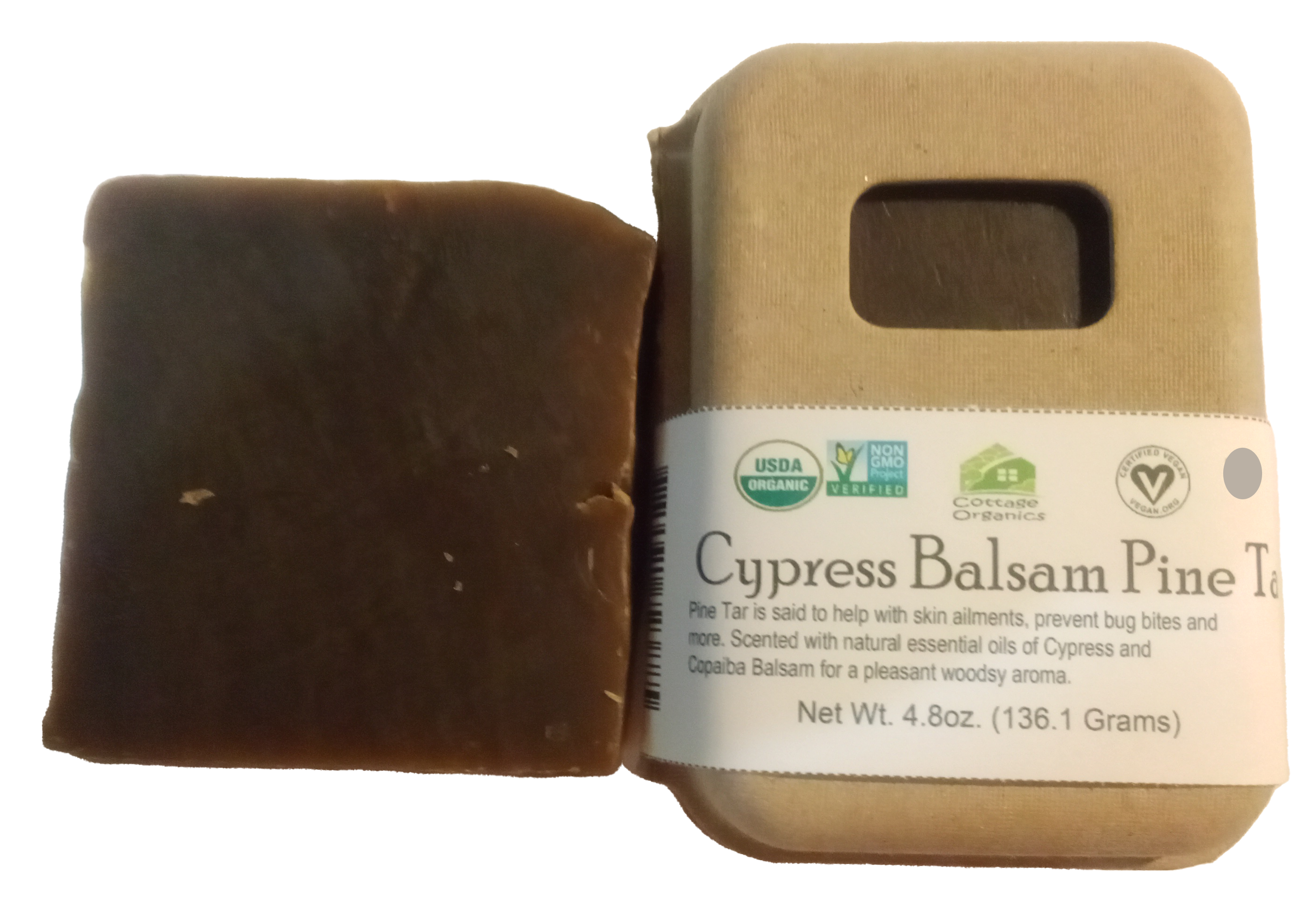 Pine Tar Cypress Balsam Soap Loaf