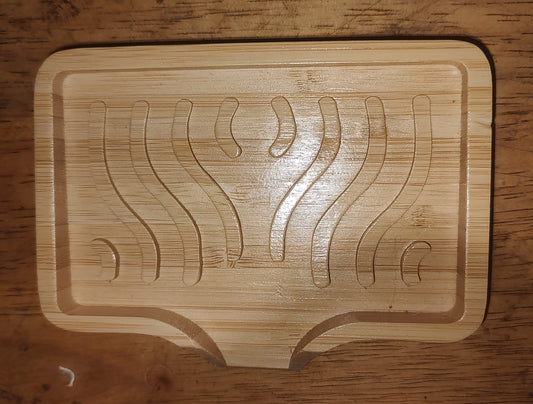 Wave Bamboo Soap Dish