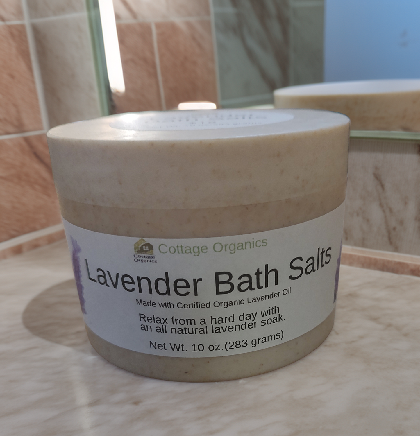 Organic Lavender Bath Salts
