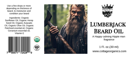 Organic Lumberjack Beard oil