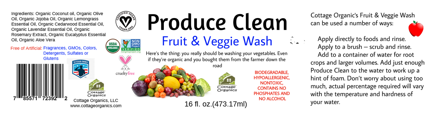 Organic Produce Clean