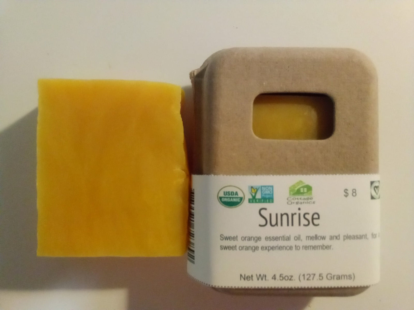 Organic Sunrise Bar Soap