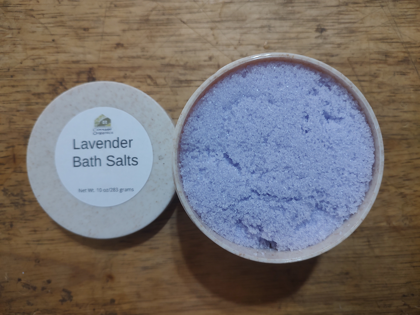 Organic Lavender Bath Salts