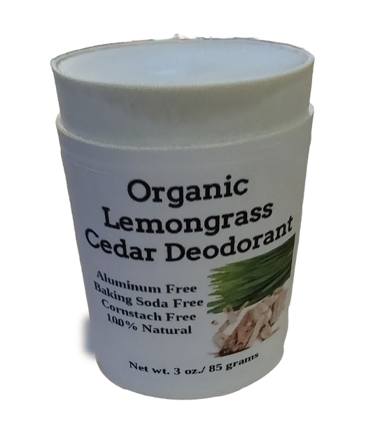 Organic Lemongrass Cedar Deodorant