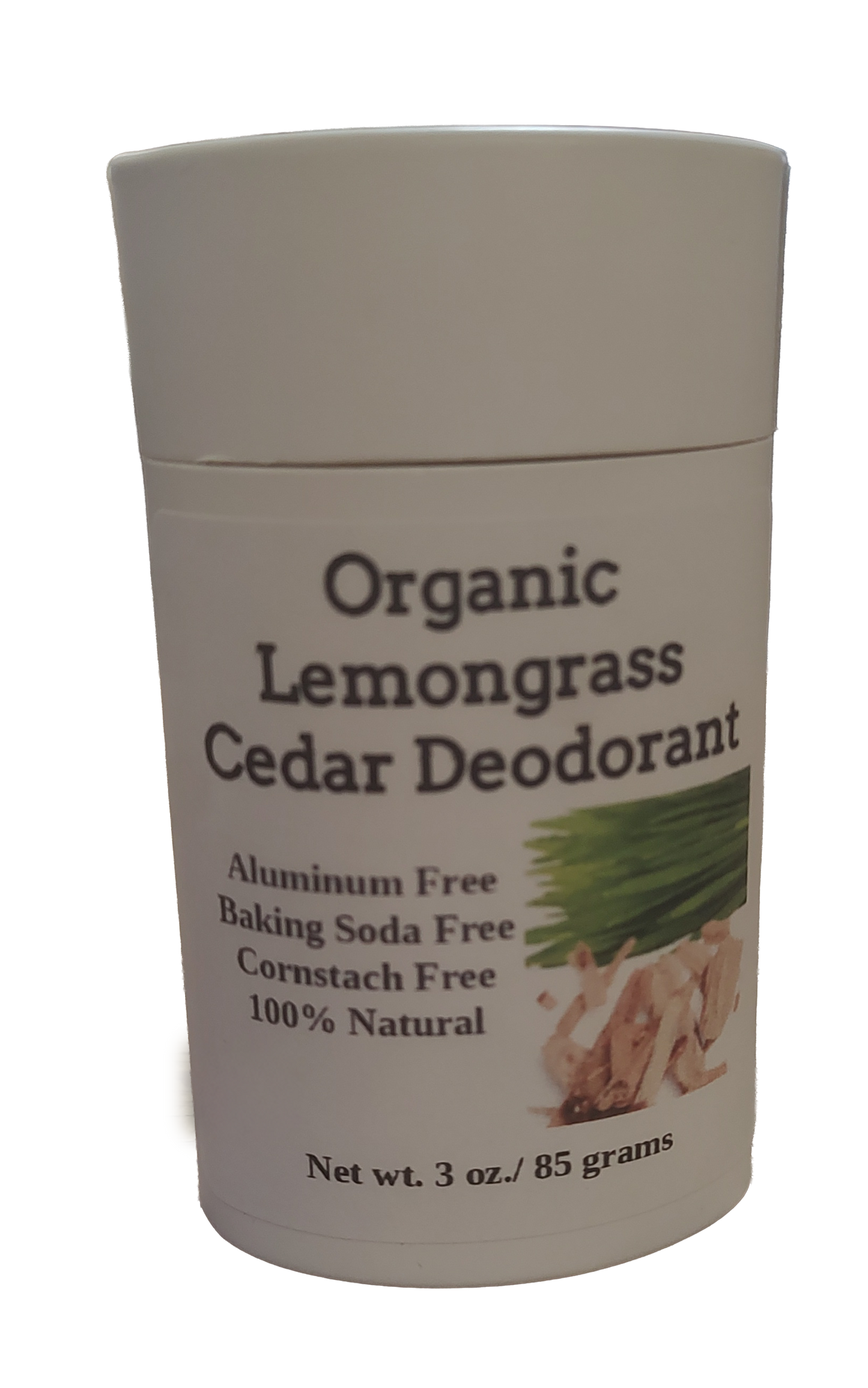 Organic Lemongrass Cedar Deodorant