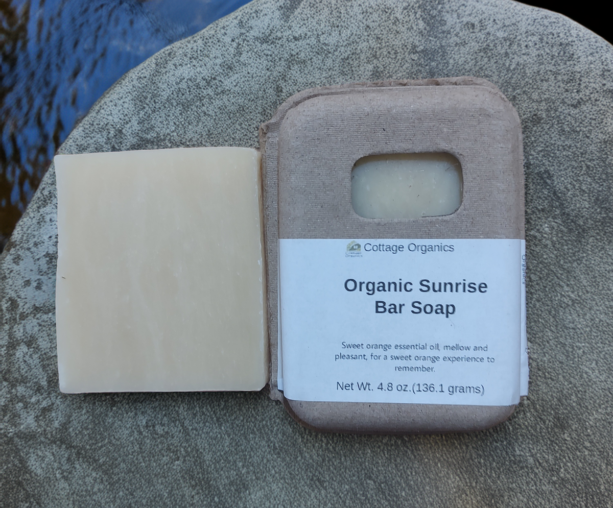 Organic Sunrise Bar Soap – Cottage Organics