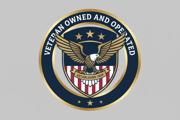 veteran owned and operated logo established 2019