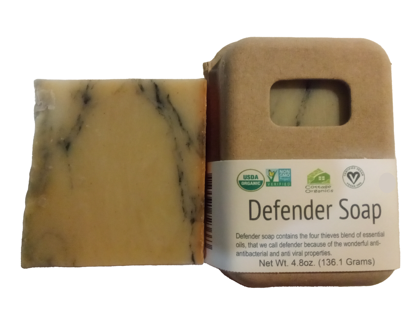 Organic Defender Bar Soap
